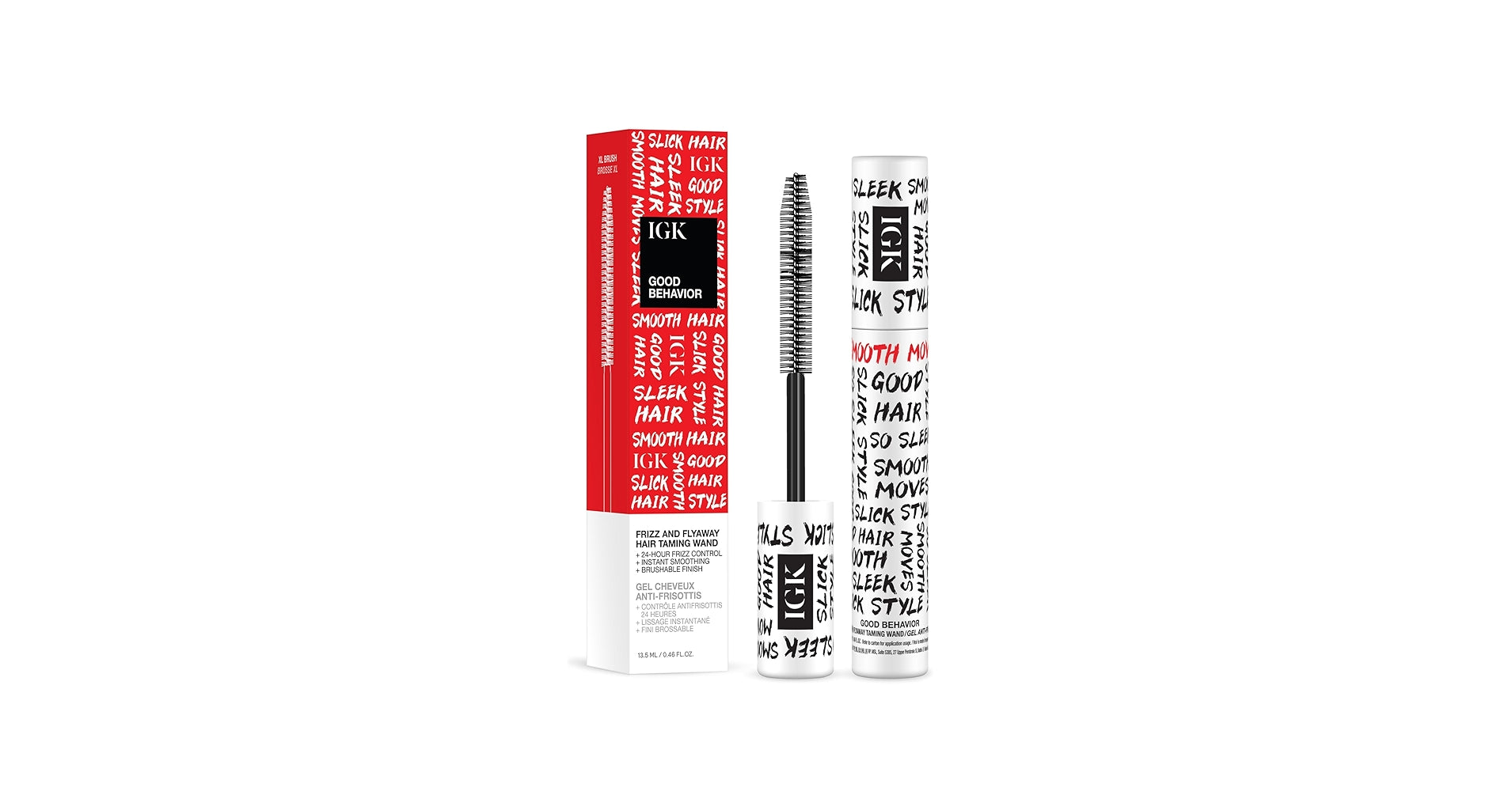 IGK frizz and flyaway hair taming wand