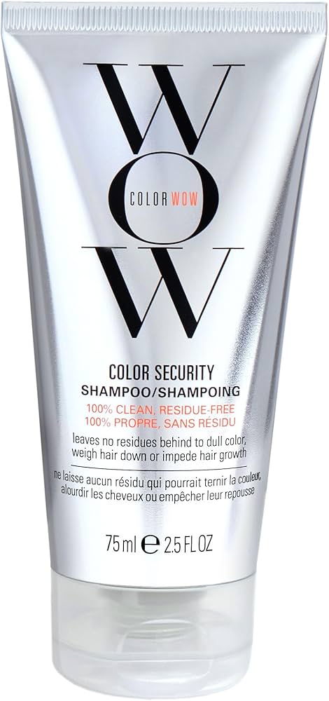 WOW color security shampoo