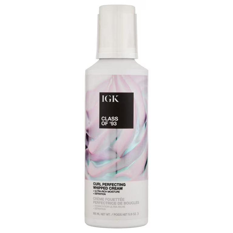 IGK Curl perfecting whipped cream